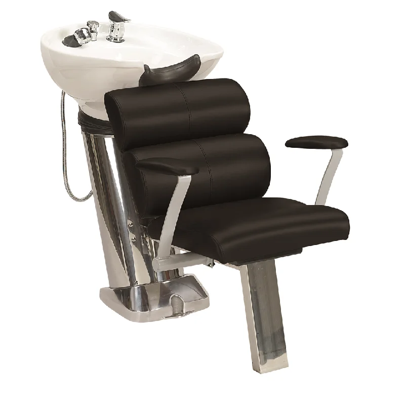 50B Shampoo System, White-Black