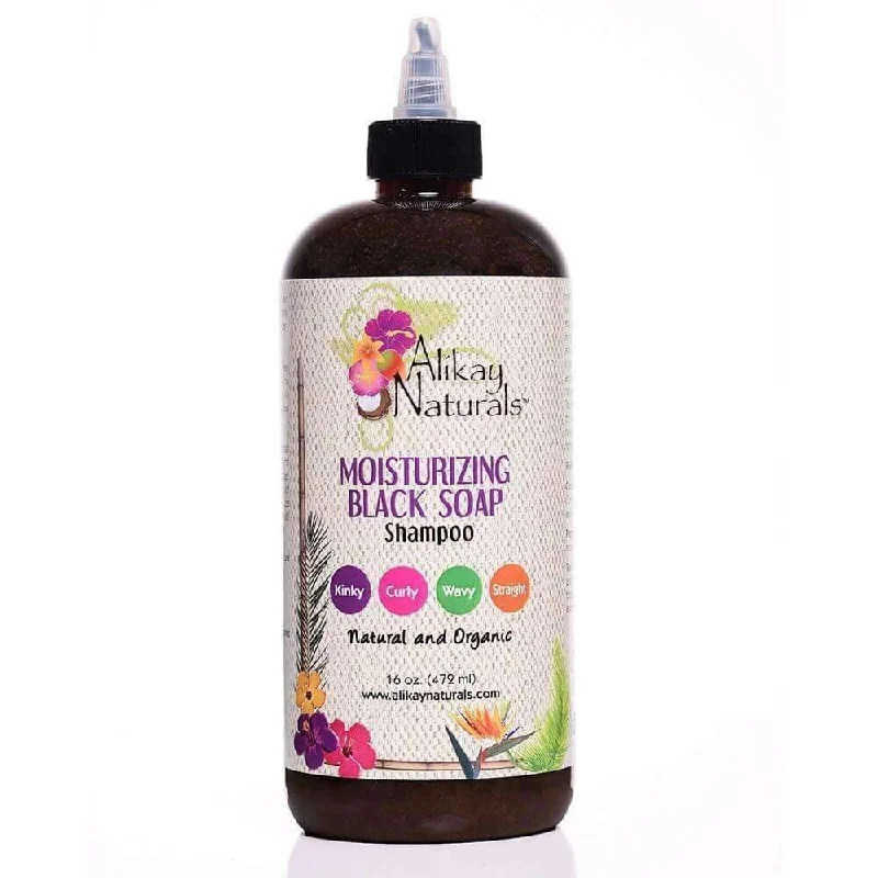 Alikay Naturals Moisturizing Black Soap Shampoo 16oz