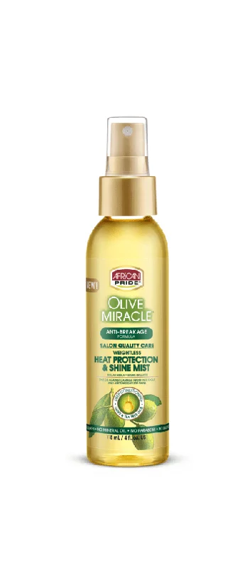 African Pride Olive Miracle Weightless Heat Protection & Shine Mist