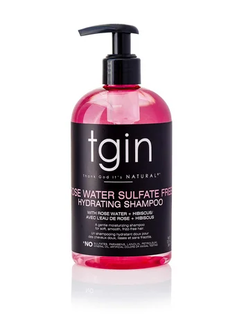 Tgin Rosewater Sulfate Free Hydrating Shampoo 13 oz