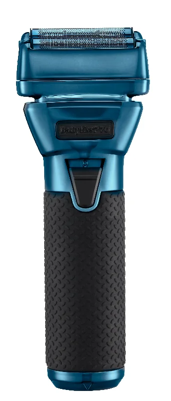 BaBylissPRO FXONE BlueFX Limited Edition Black & Blue Interchangeable-Battery Double-Foil Shaver (FX79FSBL)