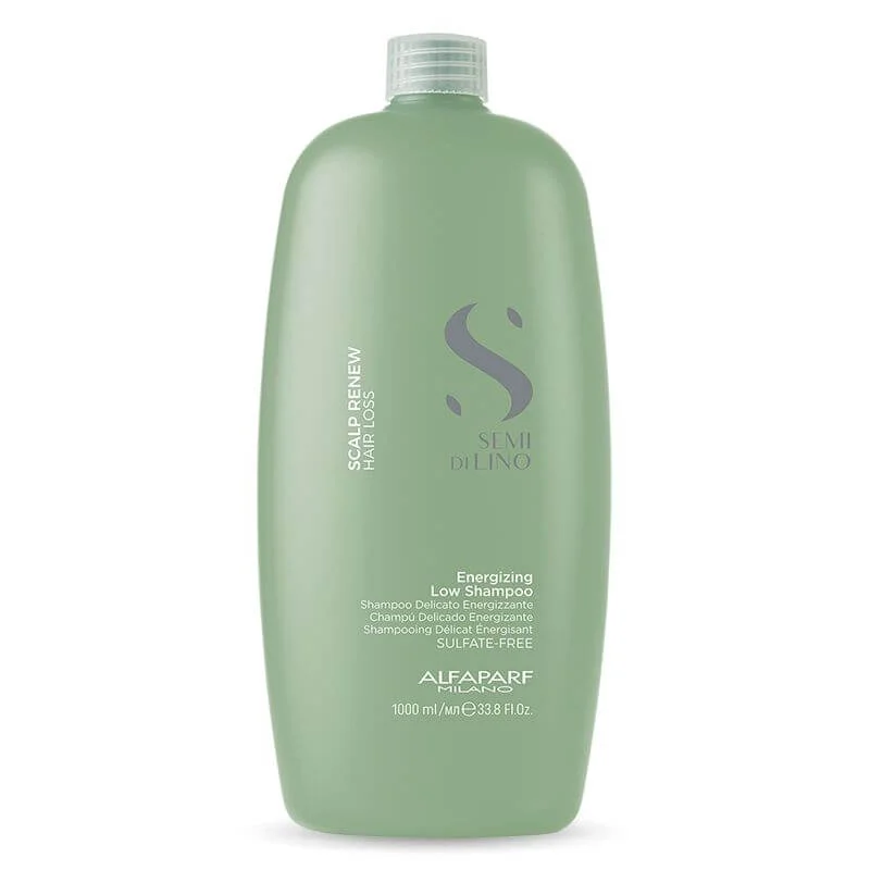 Alfaparf Milano Semi Di Lino Scalp Renew Energizing Low Shampoo 1 Litre