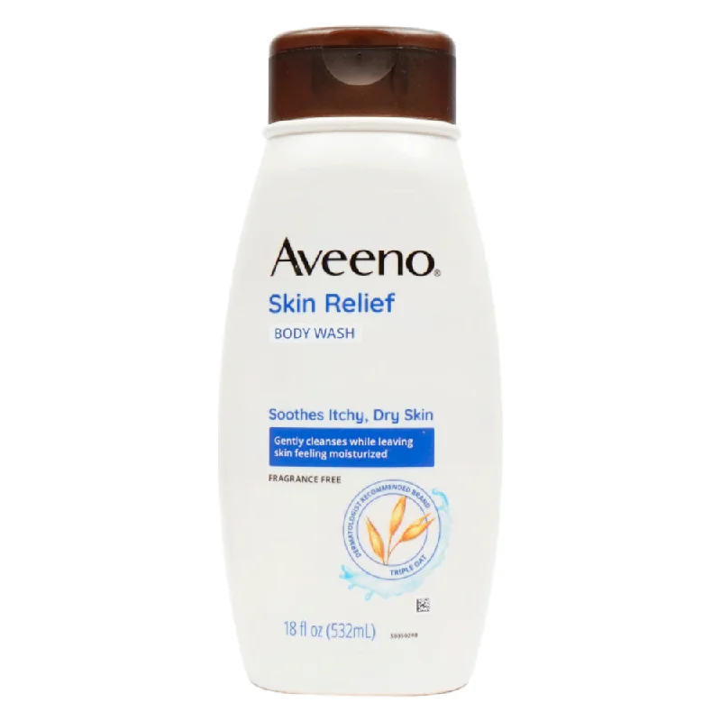 AVEENO BODY WASH SKIN RELIEF FRAGRANCE FREE 532 ML