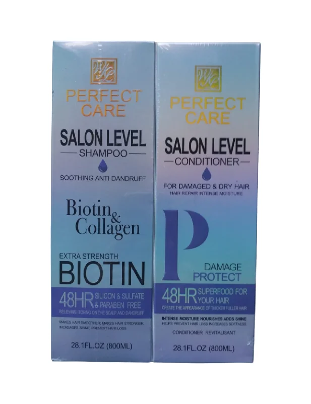 (Combo )Perfect Care Salon Level Shampoo & Conditioner 800ML