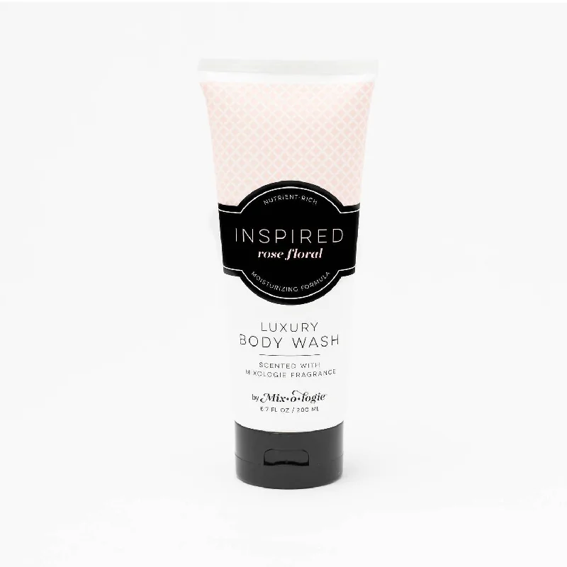 Luxury Body Wash/shower Gel - Inspired (Rose Floral) Scent In Pink