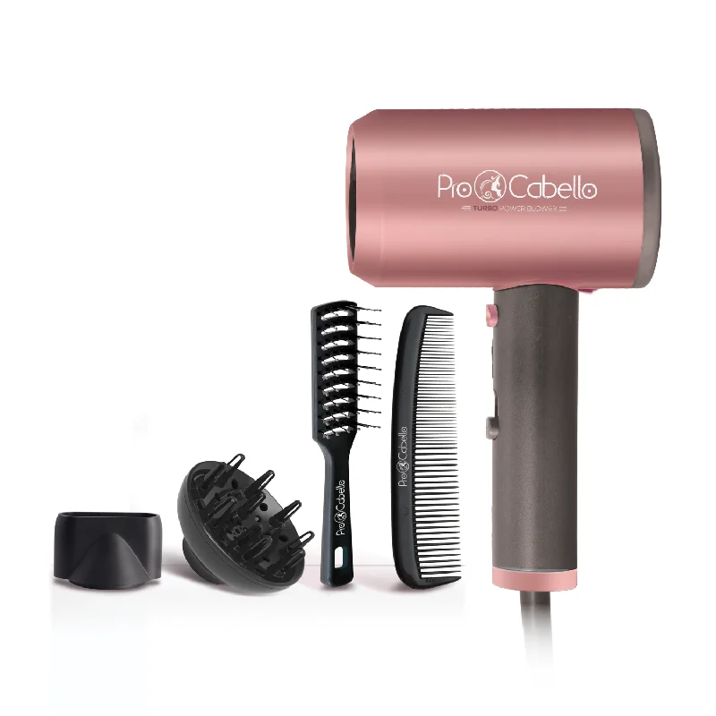 Mini Magic Turbo Power Blower - Rose Gold & Grey