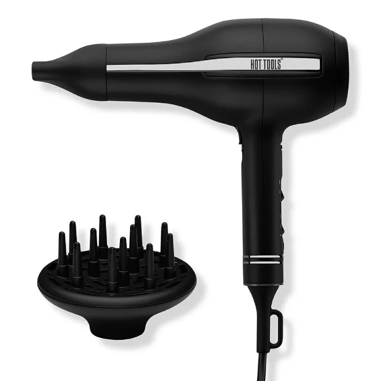 Hot Tools Pro 2000 Watt Black Gold Ionic Salon Dryer