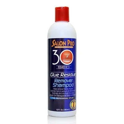 Salon Pro 30 Second Glue Residue Remover Shampoo 12oz