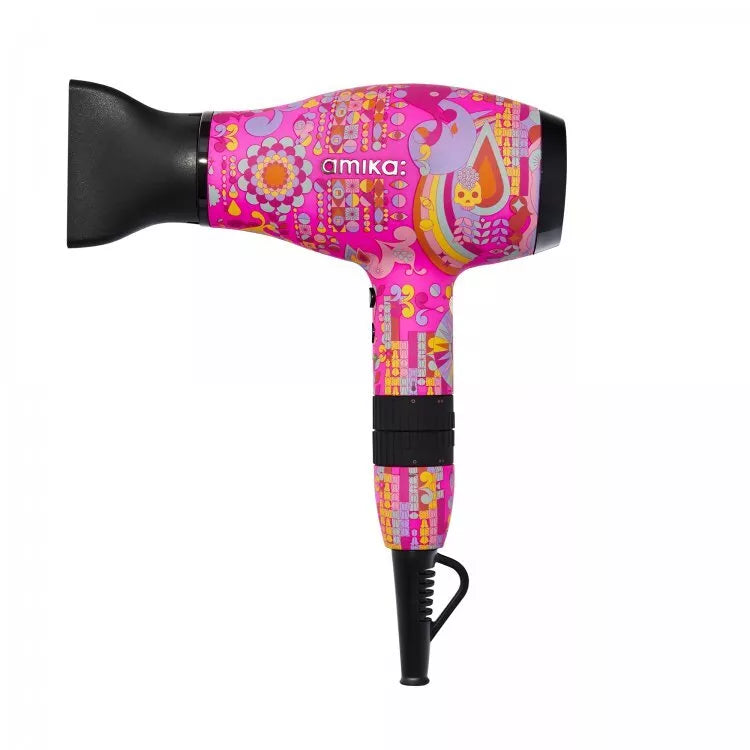 Amika CEO 360 Dryer- Pink Signature Print