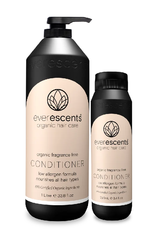 EverEscents Organic Fragrance Free Conditioner 5 Litre Refill