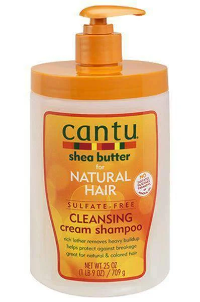 Cantu Shea Butter For Natural Hair Cleansing Cream Shampoo 25oz