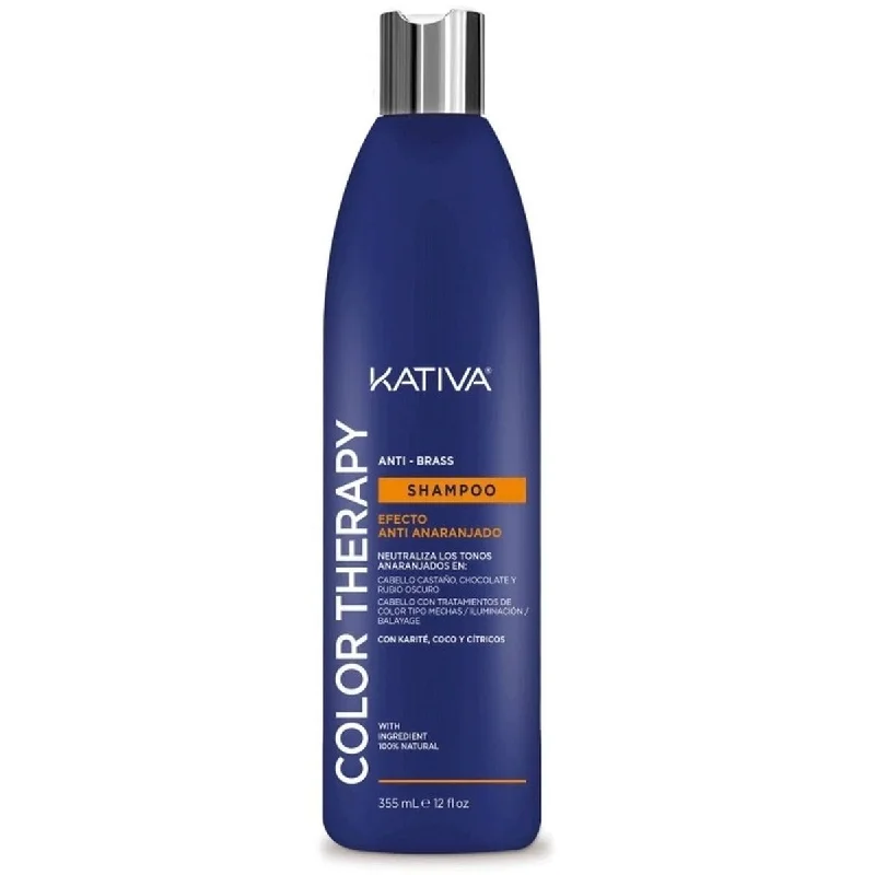 Colour Neutralising Shampoo Kativa Color Therapy Anti-orange treatment 355 ml