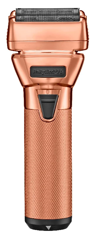 BaBylissPRO FXONE Rose GoldFX All-Metal Interchangeable Battery Foil Shaver (FX79FSRG)