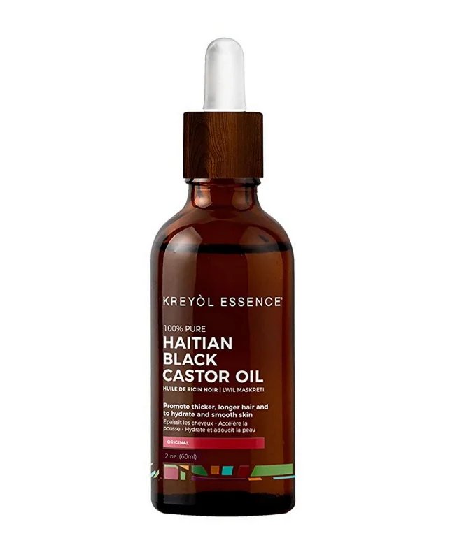 Kreyol Essence Haitian Black Castor Oil Kreyòl Longer Hair and Clear Skin As Seen On Shark Tank Original