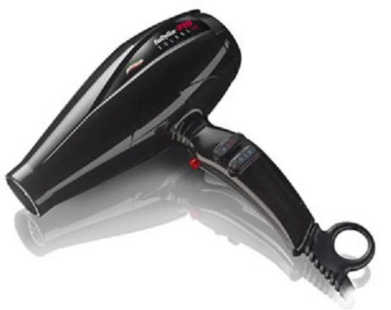 BABYLISS PRO NANO TITANIUM VOLARE V1 FERRARI HAIR DRYER-BLACK