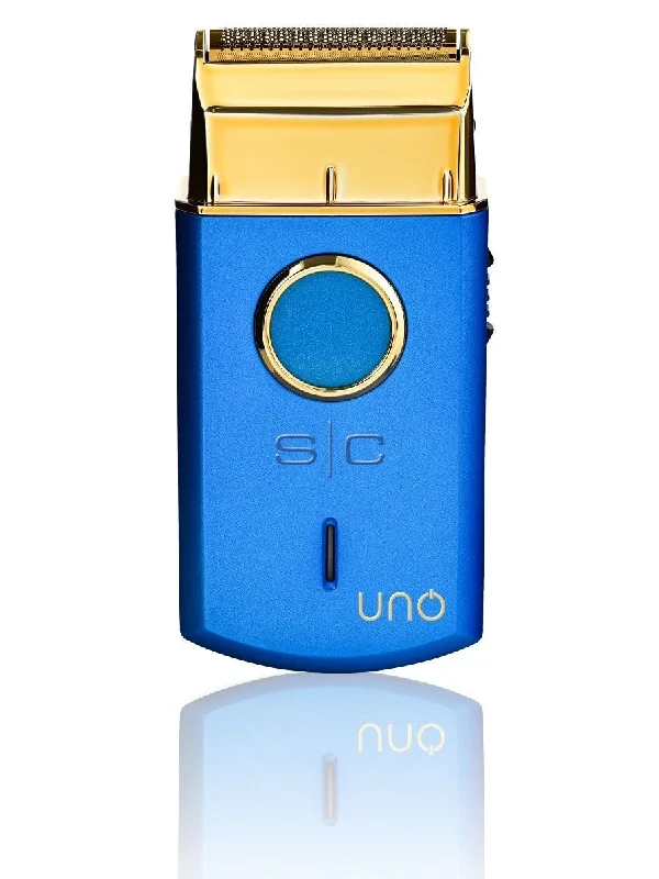 StyleCraft Uno USB Rechargeable Single Foil Shaver - Blue (SCUNOSFSB)