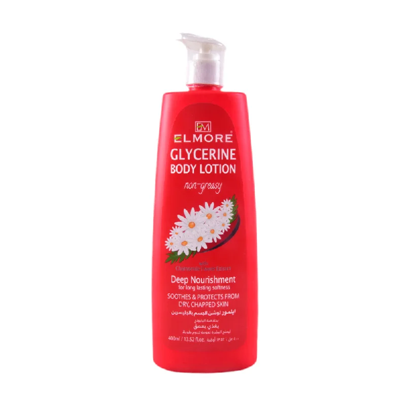 ELMORE GLYCERINE NON GREASY BODY LOTION 400 ML