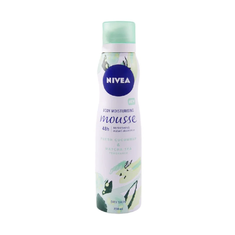 NIVEA BODY MOUSSE FRESH CUCUMBER & MATCHA TEA 200 ML