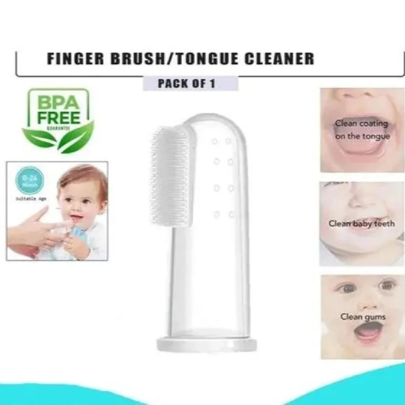 Baby Silicone Fingertip Toothbrush