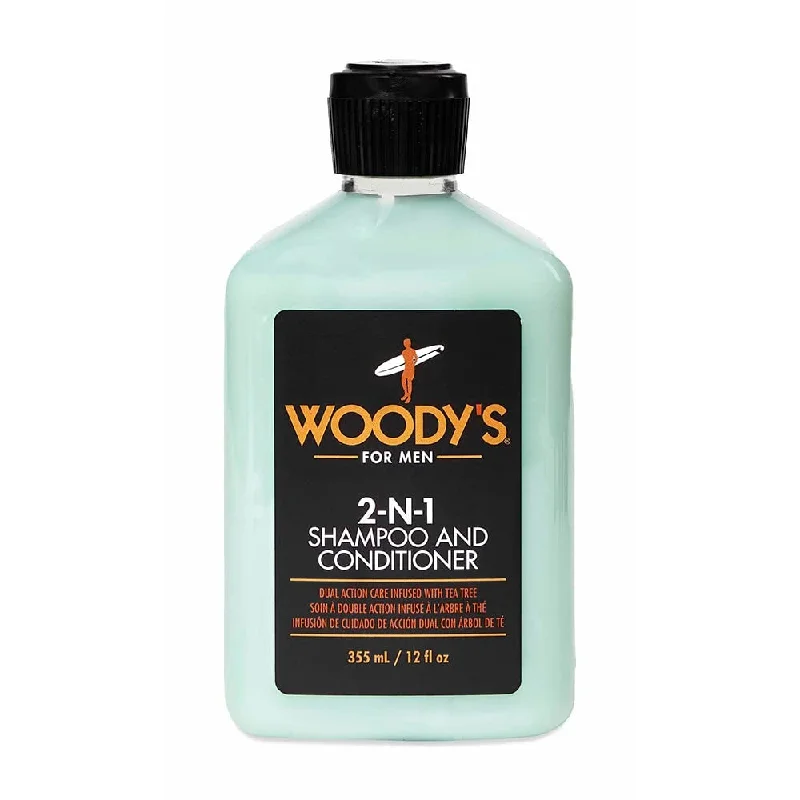 Woody's 2-N-1 Thickening Shampoo & Conditioner (355ml/12oz)