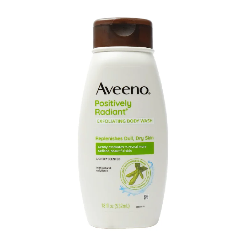 AVEENO BODY WASH POSITIVELY RADIANT FRESH SCENT 532 ML