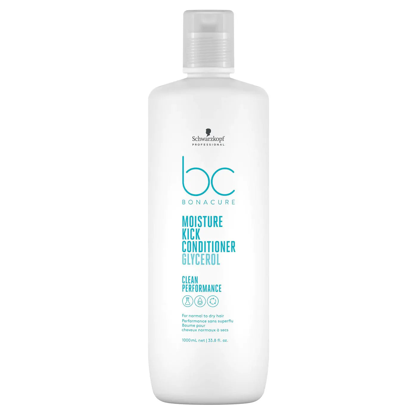 Schwarzkopf Professional BC Clean Performance Moisture Kick Conditioner 1 Litre