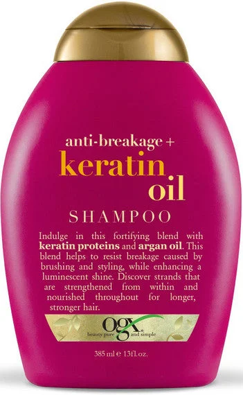 OGX Anti Breakage Keratin Oil Shampoo 385ml