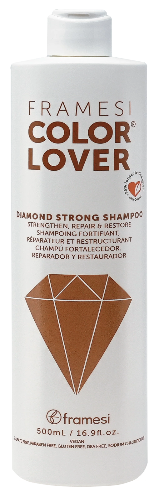 Framesi - ColorLover Diamond Strong Shampoo 16.9 OZ.