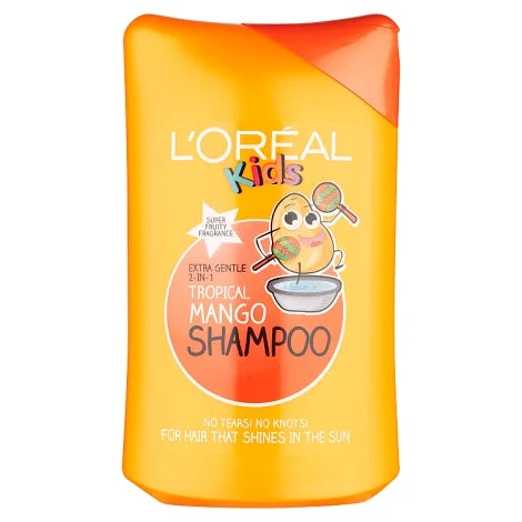 L'Oreal Kids Extra Gentle 2-in-1 Tropical Mango Shampoo 250ml