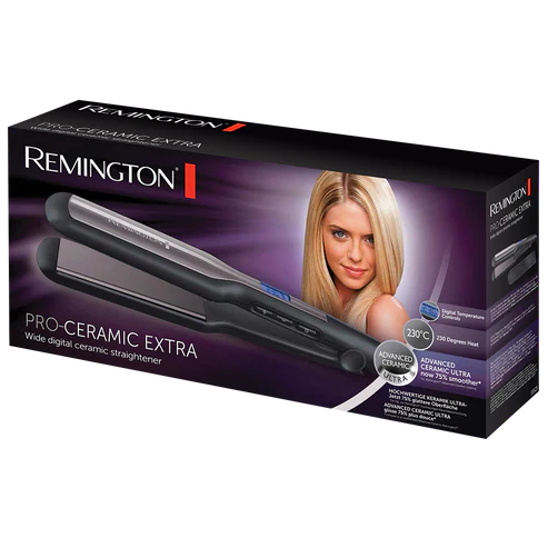 Remington Straightener S5527 | Pro-Ceramic Extra Wide Plate