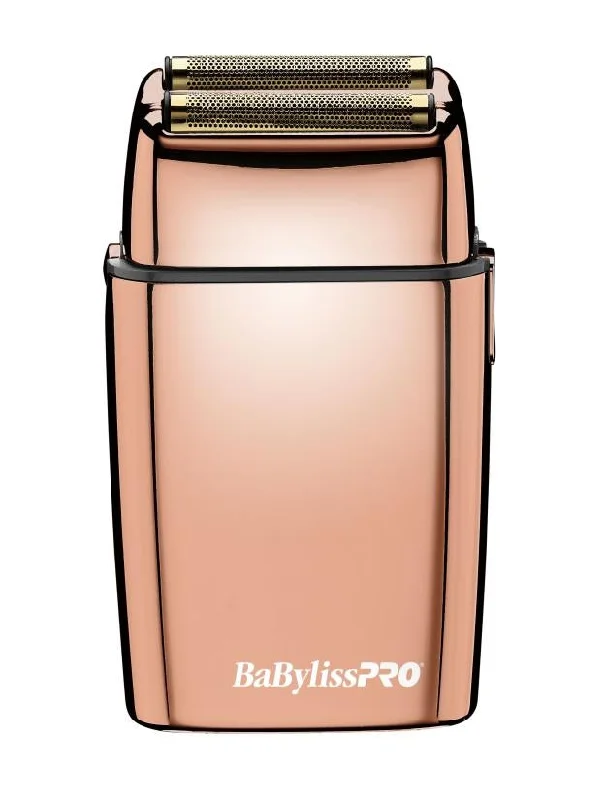 BaBylissPRO Foil FX02 Cordless Rose Gold Double Foil Shaver (FXFS2RG)