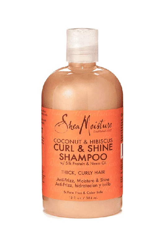 Shea Moisture Coconut & Hibiscus Curl & Shine Shampoo