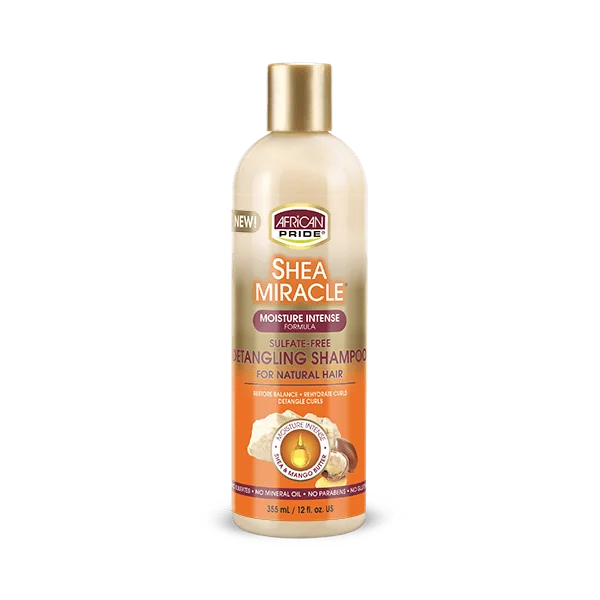 African Pride Shea Miracle Detangling Shampoo