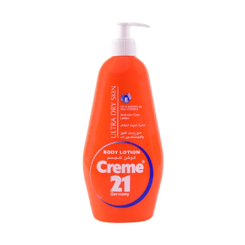 CREME 21 BODY LOTION ULTRA DRY SKIN ALMOND OIL 600 ML