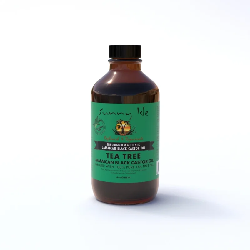 Sunny Isle Jamaican Black Castor Oil with Tea Tree Oil