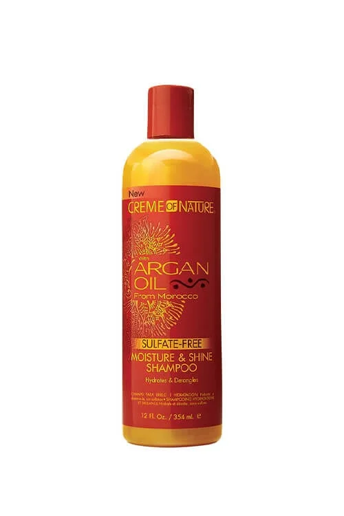 Creme of Nature Argan Oil Sulfate-Free Moisture & Shine Shampoo 12 oz