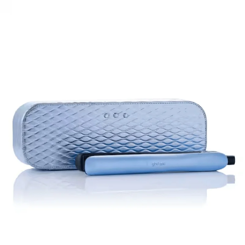 ghd Gold Limited Edition Hair Straightener Icy Blue Gift Set