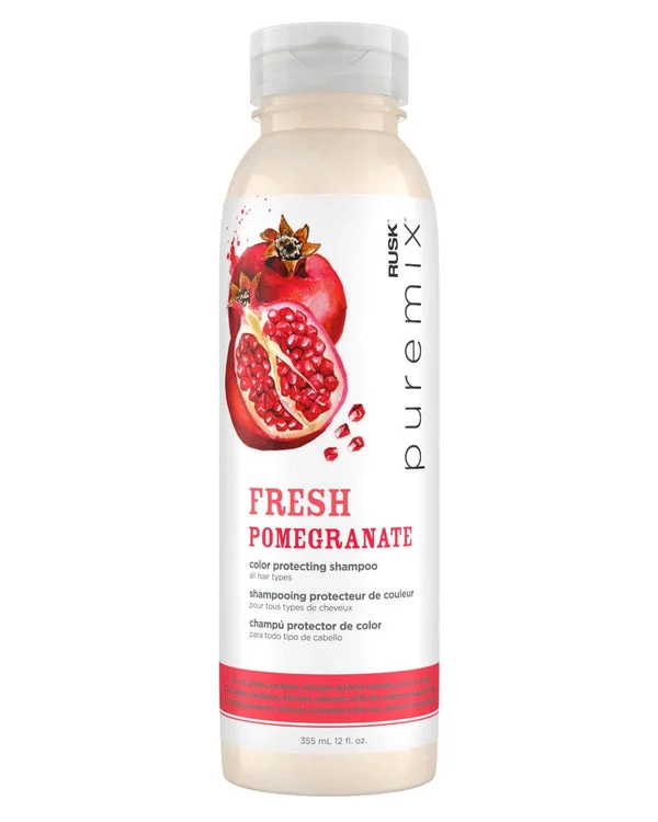 Rusk Puremix Fresh Pomegranate Color Protecting Shampoo (355ml/12oz)