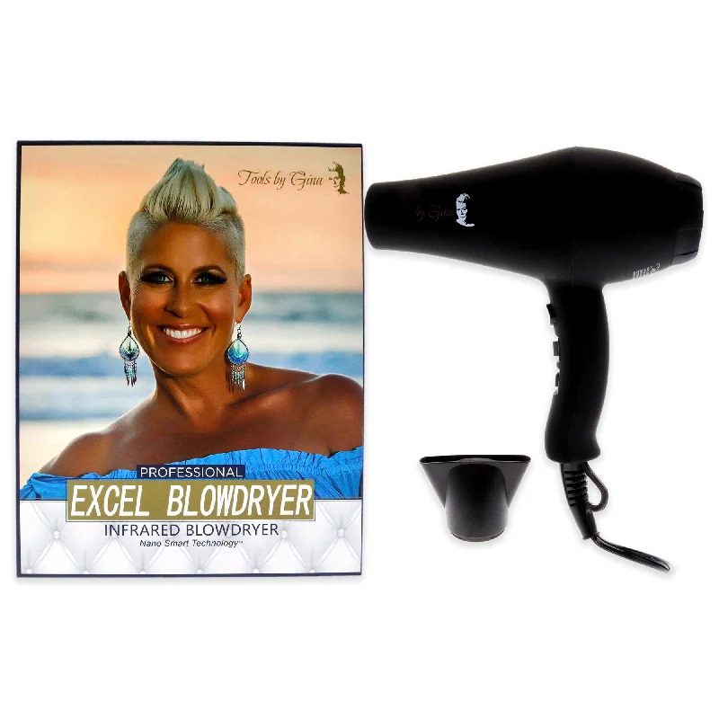 Excel Infrared Blow Dryer by Colours By Gina for Unisex - 1 Pc Hair Dryer