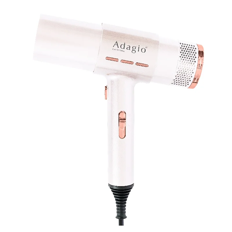 Adagio Air Force Blow Dryer (White Pearl)