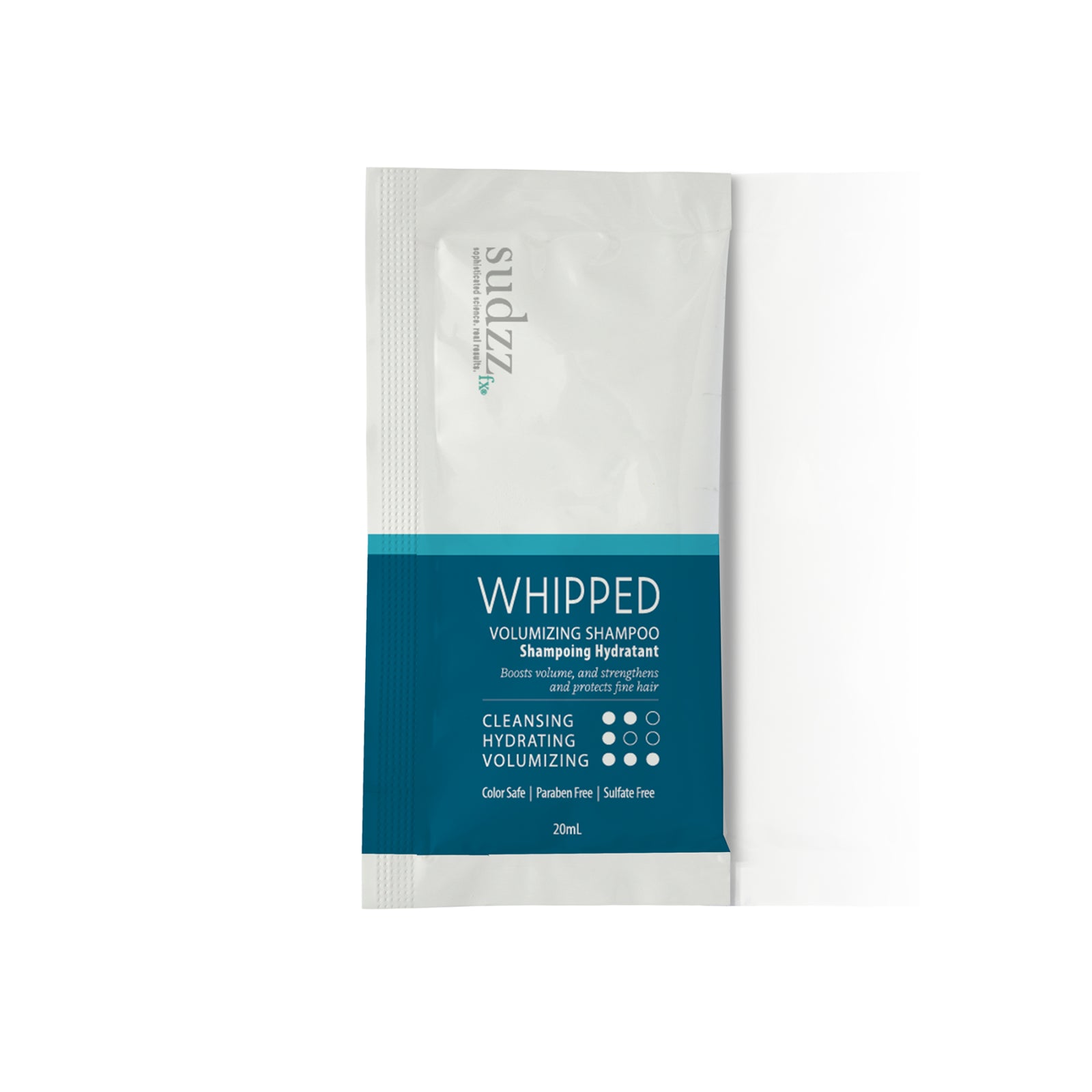 Sudzz FX Whipped Volumizing Shampoo 20 ml, 10.1 oz, & 33.8 oz