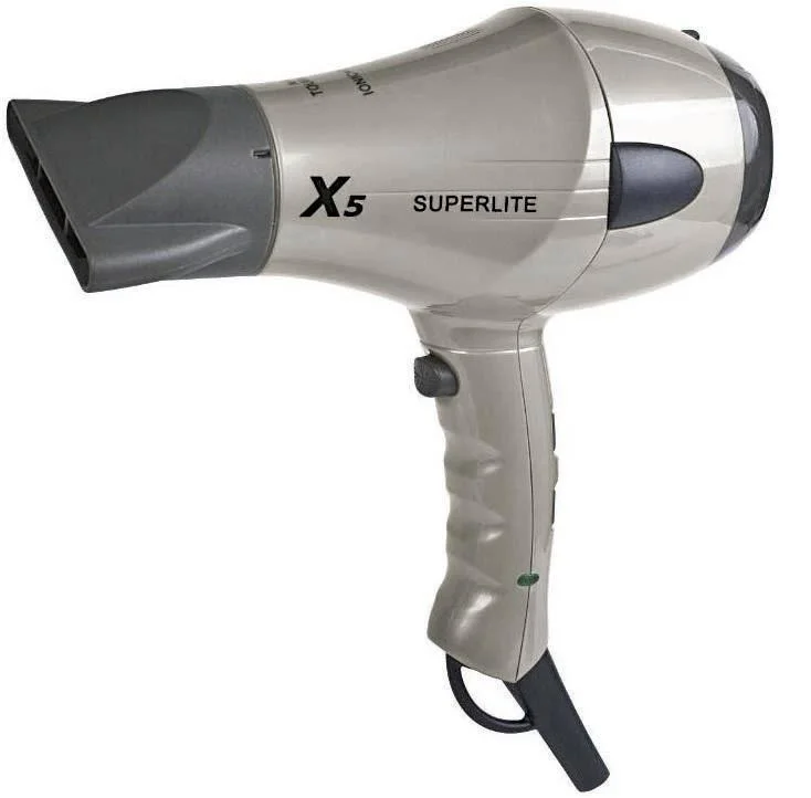 X5 Superlite Tourmaline & Ionic Ceramic Professional Compact Hair Dryer