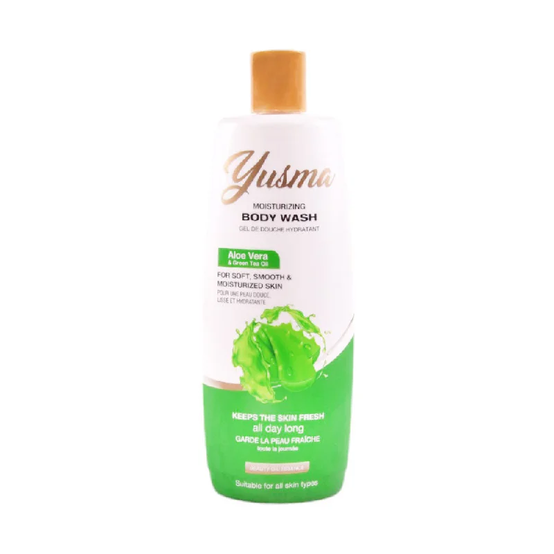 YUSMA BODY WASH ALOE VERA & GREEN TEA OIL 400 ML