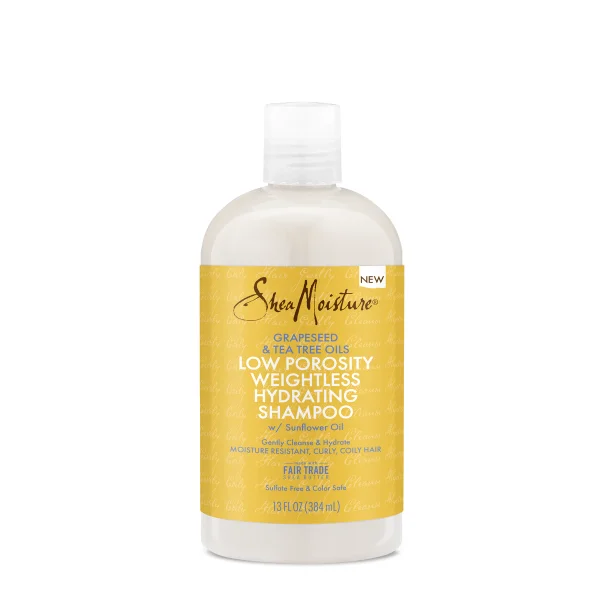 Shea Moisture Grapeseed & Tea Tree Oils Low Porosity Weightless Hydrating Shampoo