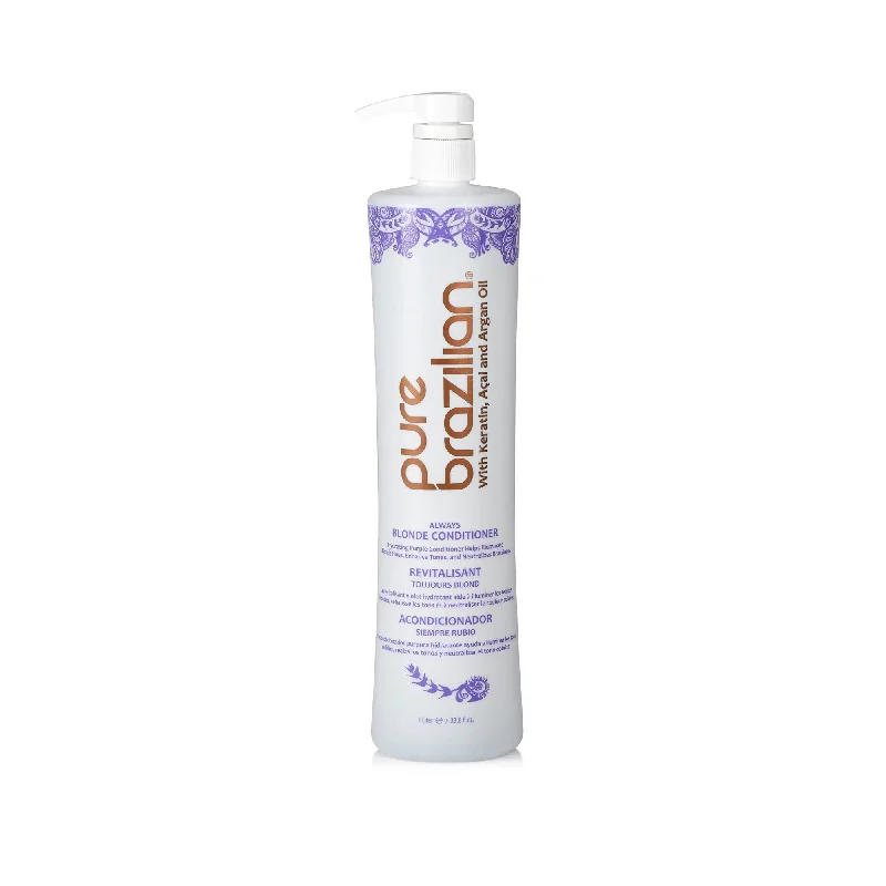 Pure Brazilian Always Blonde Conditioner 1 Litre (33.8 oz.)