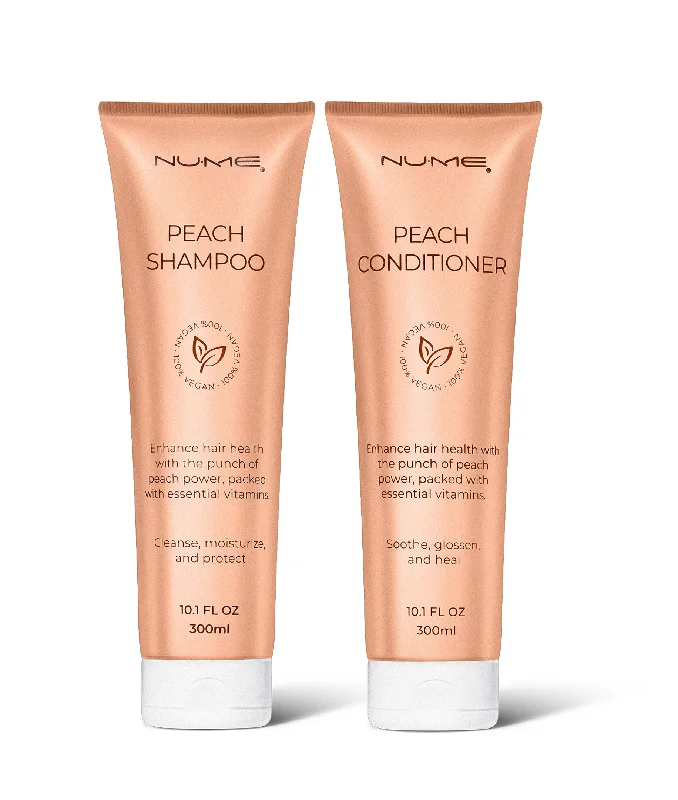 NuMe Peach Shampoo & Conditioner Duo