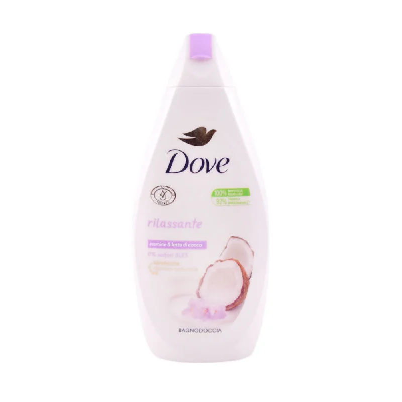 DOVE BODY WASH RILASSANTE JASMINE & LATTE COCO 450 ML