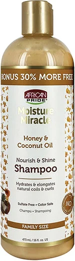 African Pride Moisture Miracle Honey & Coconut Oil Shampoo