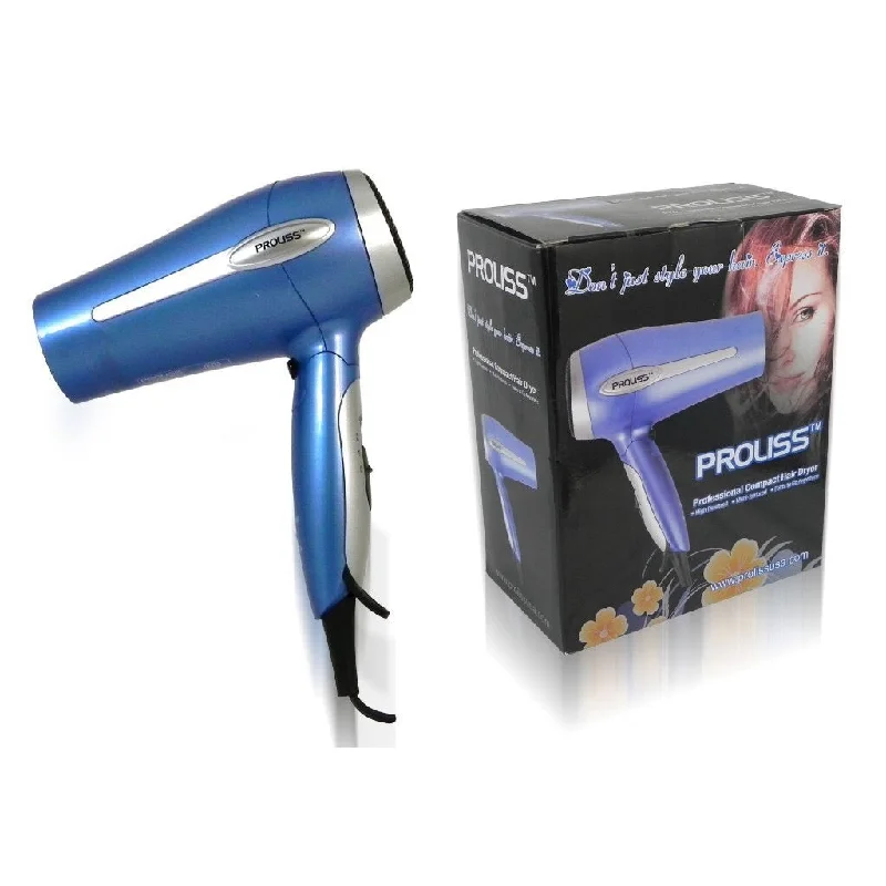 Foldable Travel-Perfect Turbo Velocity Compact Hair Dryer