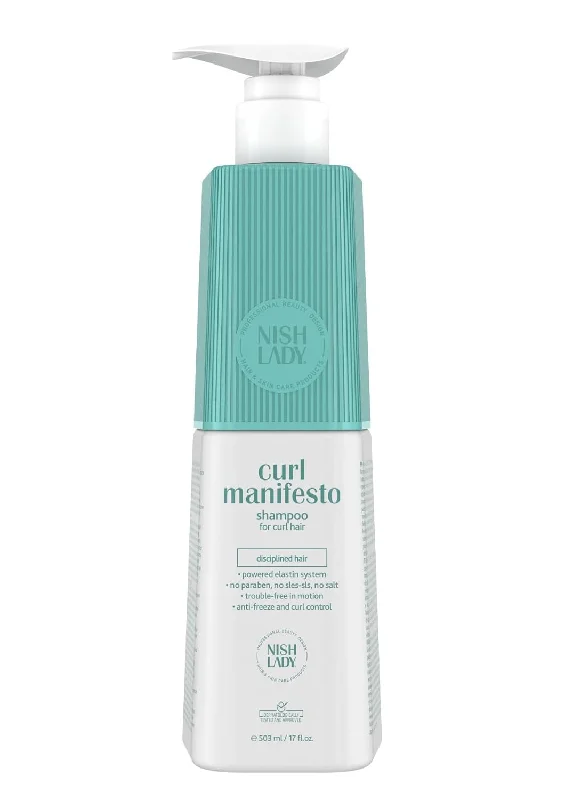 NishLady Curl Manifesto Shampoo for Curly Hair